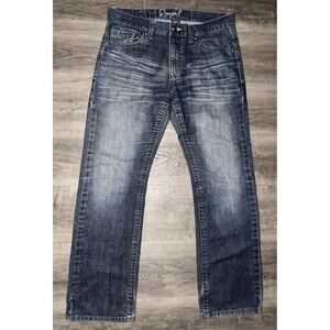 Vintage Royal Premium Jeans 34x32 Bootcut Pockets Faded Y2K Distressed Denim